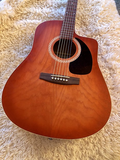 Art and lutherie wild cherry hot sale dreadnought