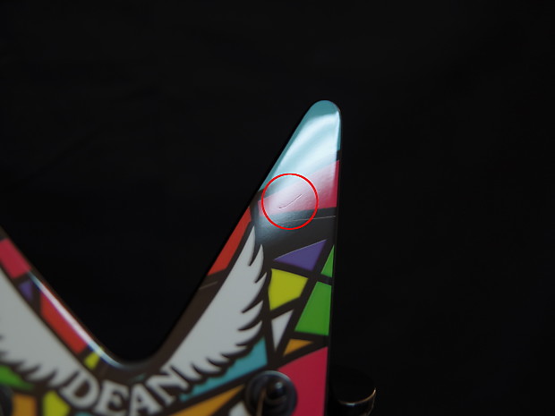 Dean Michael Schenker Kaleidoscope V electric Guitar Brand