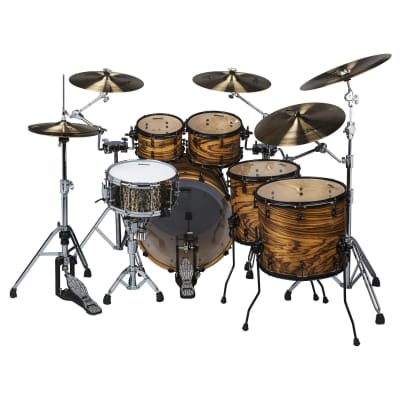 ddrum Dios 5 Piece Exotic Drum Shell Pack - 10/12/14/16/22 - Gloss - DS MPZ 522 GN image 2