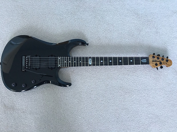 洋楽 g-rap J.D. WALKER Ernie Ball Music Man JPX 2010 Black Sugar | Reverb