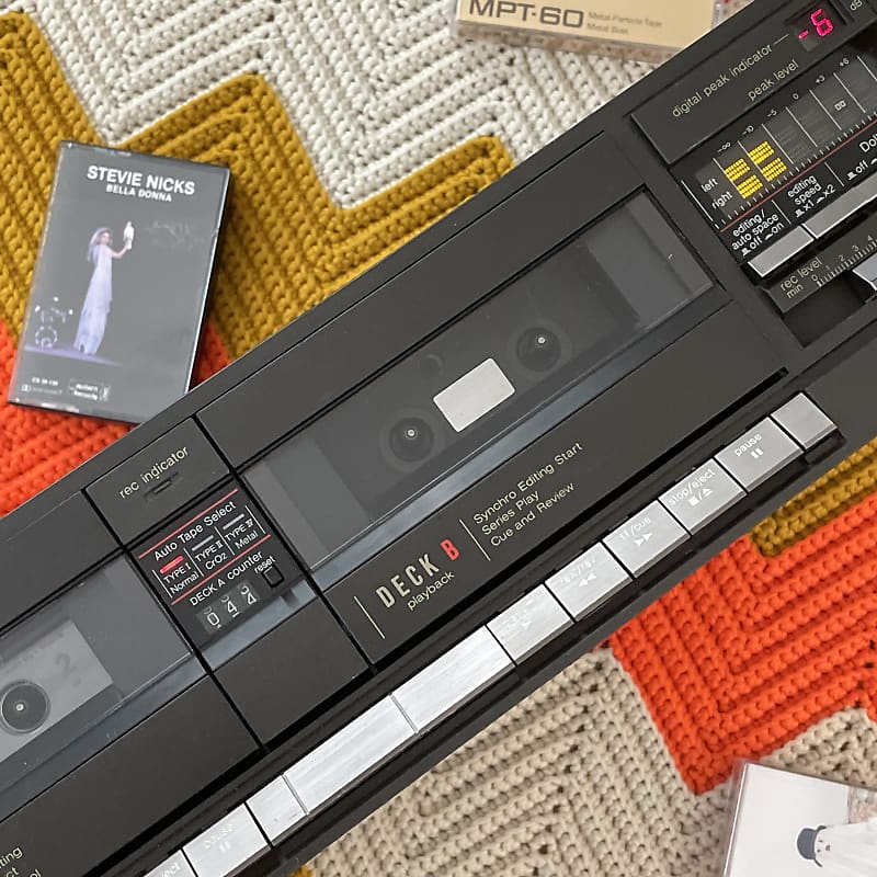 TOA トア　STEREO DOUBLE CASSETTE DECK 送料無料 TOA トア STEREO DOUBLE CASSETTE DECK 送料無料