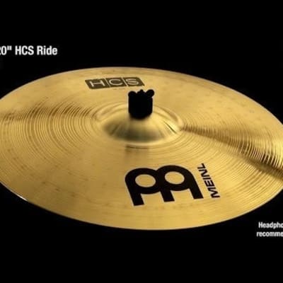 Meinl Cymbals HCS Ultimate Cymbal Pack with Free 16-Inch Trash Crash (Used/Mint)(New) image 4