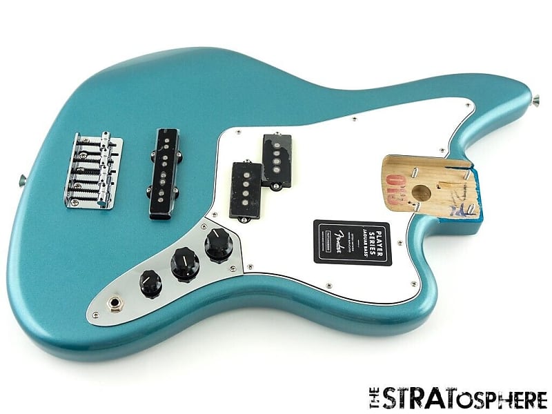 2023 Fender Player Jaguar Bass LOADED BODY, Parts Alder, Modern Tidepool! image 1