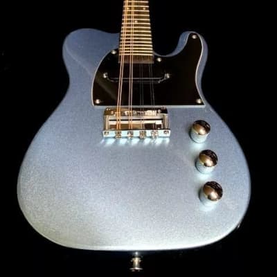 MANDOCASTER-BRAND NEW PELHAM BLUE 8 STRING SOLID ELECTRIC MANDOLIN image 1