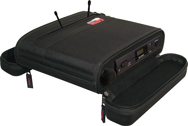 Gator GM-1WEVAA Lightweight Half-Rack Wireless Mic/Instrument System Case image 1