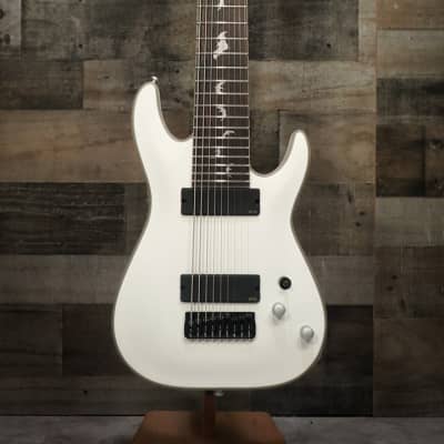 B-Stock Schecter Damien Platinum 9 Special Run (Satin White Limited to 35) for sale