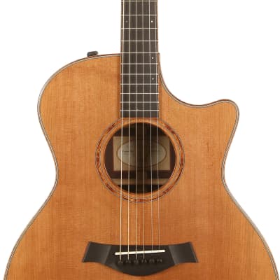 Taylor Custom Shop Grand Auditorium Acoustic-Electric Western Red Cedar and Indian Rosewood 2013 image 6
