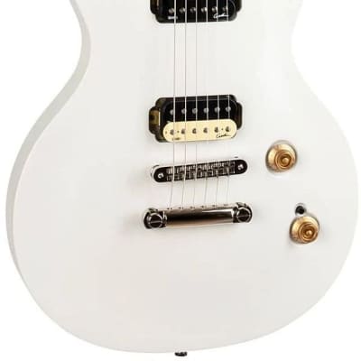 Godin 050475 Summit Classic HT 6-String RH Electric Guitar with Gig Bag-Trans White image 2