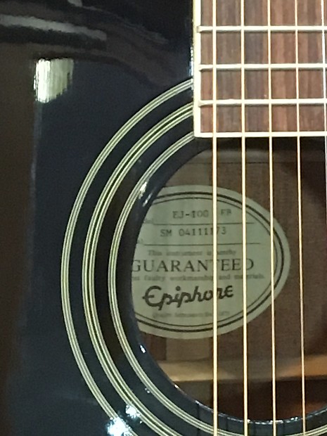 Epiphone ej hot sale 100