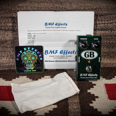 BMF Effects GB Boost (Germanium Booster) Limited Edition - Mullard 