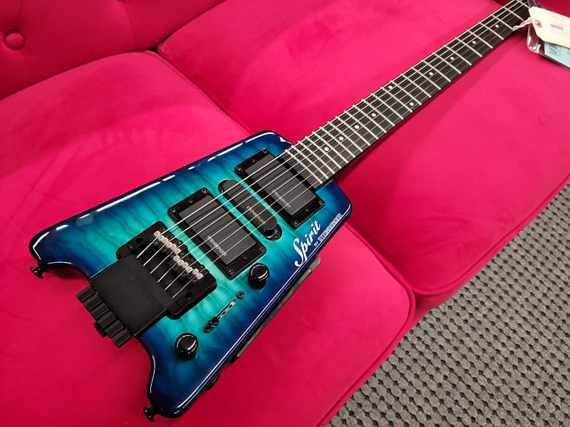 結婚祝い Steinberger blue Trans GT-PRO Spirit エレキギター