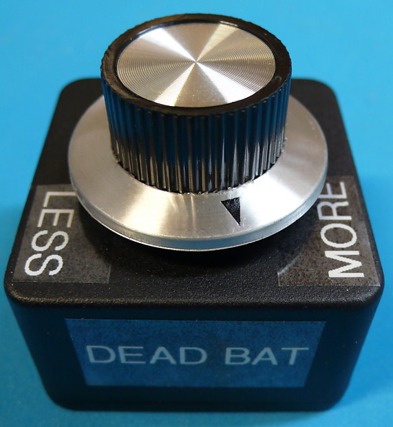 Alchemy Audio "Dead Bat" Dying 9 Volt Battery Simulator Effect Pedal Voltage Sag image 1