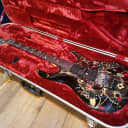 2014 Ibanez JEM77 FP2 Steve Vai Signature Electric Guitar Floral Pattern Black