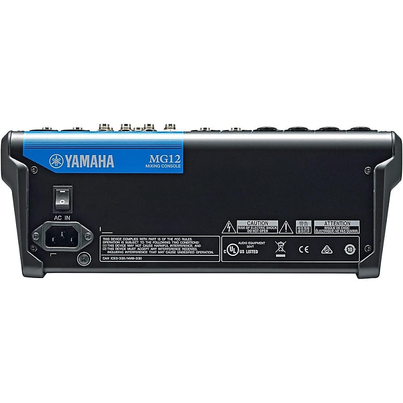 Yamaha MG12 12Channel Mixer Regular Reverb