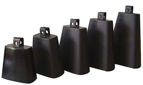 Extreme Cb 7 S Campanaccio Cowbell In Metallo 7 Colore Nero