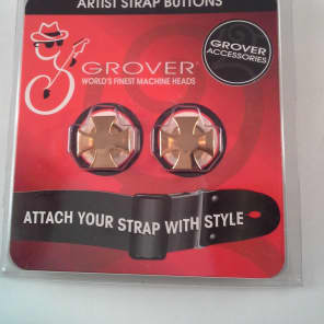 Grover 640G Iron Cross Strap Button