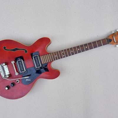 Framus Atlantik 6 Vintage '70s Electric Guitar - Red for sale