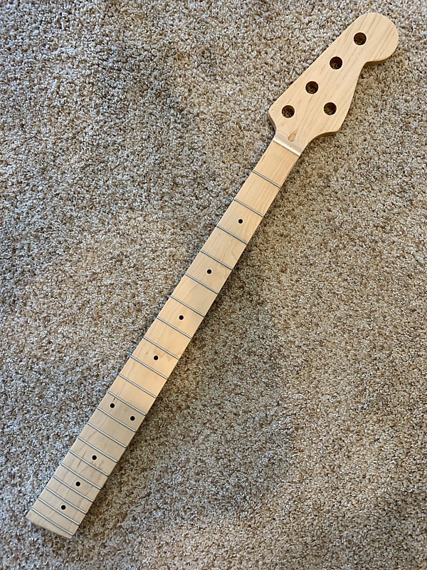 Unbranded 5-string Bass guitar maple spare replacement neck | Reverb