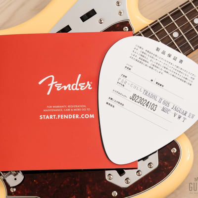 2023 Fender Traditional II 60s Jaguar FSR Offset Guitar Olympic White w/ Headstock, Japan MIJ image 15