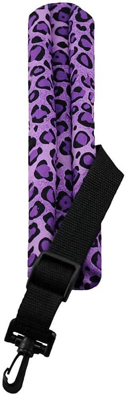 Perris Leathers VIP Collection SP5F-1782 Purple Saxophone Strap image 1