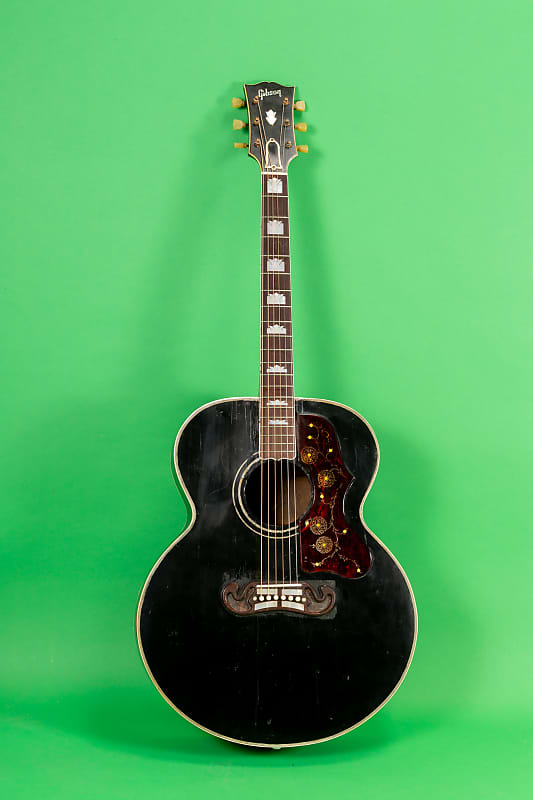 Gibson SJ 200 1952 - Black | Reverb