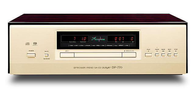 ACCUPHASE DP-770 - MDSD SACD/CD Player - NEW! image 1