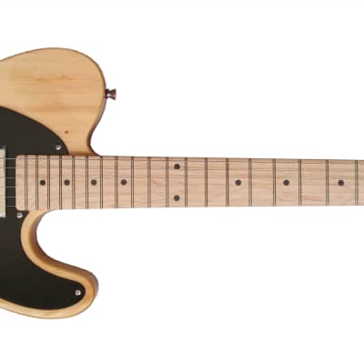 Fishbone Americana Telecaster 2018 Natural with Alligator Brown case image 2