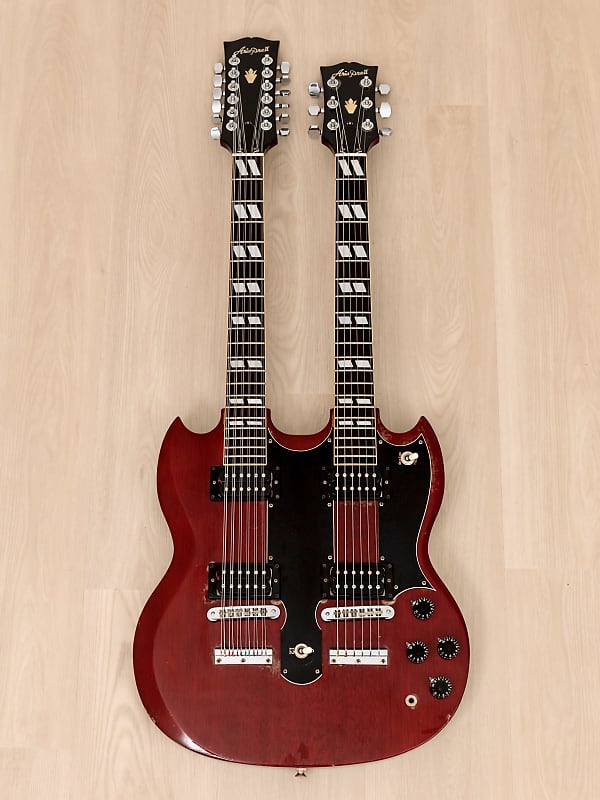 1980 Aria Pro II Vintage Double Neck SG, 6 & 12 String