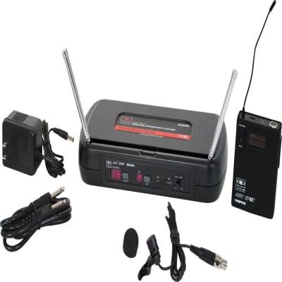 Galaxy Audio ECMR/52LVD Wireless Microphone System; Band D (584-607 MHz) image 2