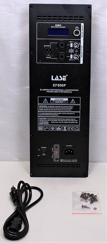 LASE Replacement Amplifier Module for Yorkville EF500P Power Full Range Speaker  			