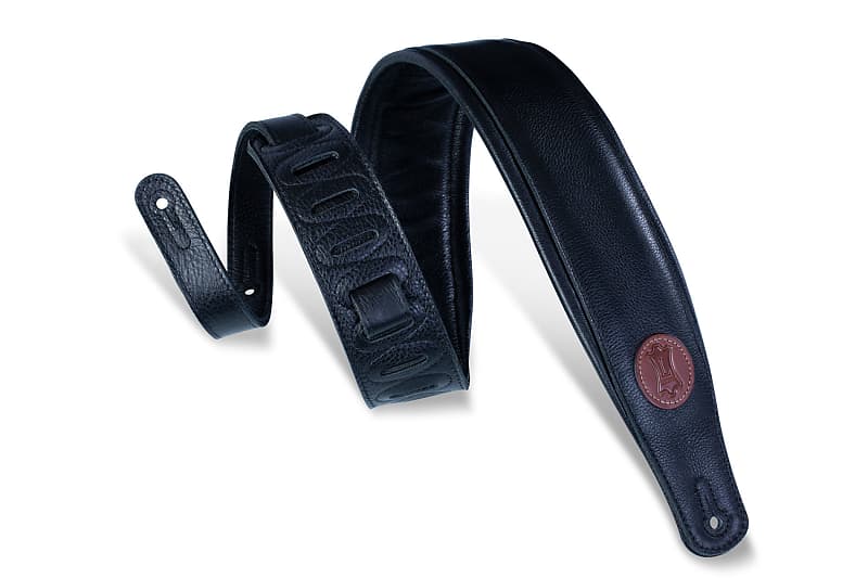 Levy's padded leather guitar strap sales