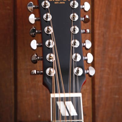 Sigma DM12-SG5 12-String Vintage Cherry Acoustic-Electric Guitar image 3
