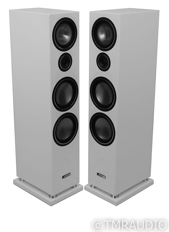 Canton Chono SL 596.2 DC Floorstanding Speakers; White Pair (Closeout) image 1