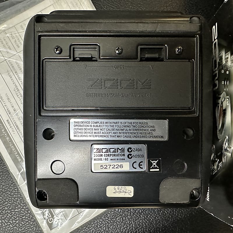 Zoom G2.1U Black 2010s | Reverb