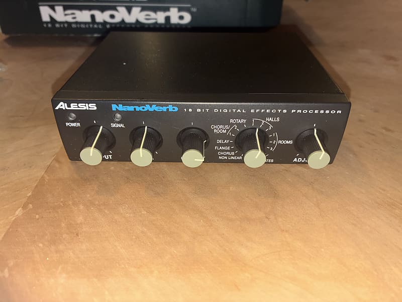 ギター Alesis NanoVerb 18Bit Digital Effects Alesis Nanoverb 18-Bit Digital Effects Processor | Reverb