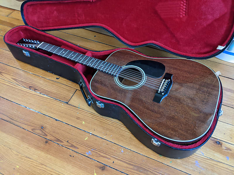 Takamine EF-389 - 1980s Mahogany 12-String Acoustic Guitar - | Reverb