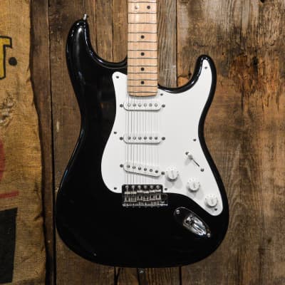 Fender Eric Clapton Artist Series Stratocaster with Vintage Noiseless Pickups Black image 1