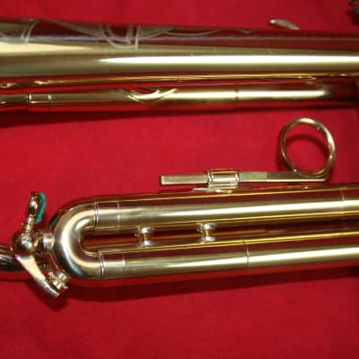 Selmer Paris Lightweight ML Bore 1968 Bb trumpet- Lacquered Brass image 10
