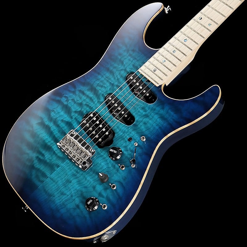 JAMES TYLER Made in Japan Studio Elite Alder/Maple with Tone (Trans Blue  Burst/MH/NB) SN/J21084