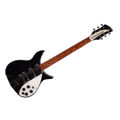 Rickenbacker 350 V63 2005 Liverpool Electric Guitar w/ OHSC – Used 2005 - Black image 1