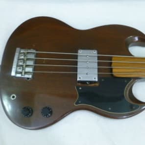 Gibson EBO Bass Made Fretless with Gig Bag Resprayed Neck 70-72 Brown image 2