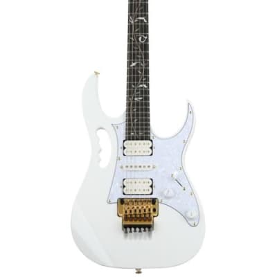 Ibanez Steve Vai Signature Premium JEM7VP Electric Guitar - White image 2