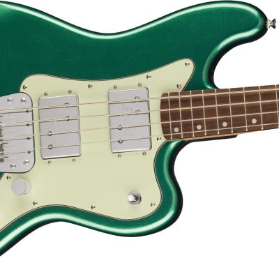 SQUIER - Paranormal Rascal Bass HH Laurel Fingerboard Mint Pickguard Sherwood Green - 0377105546 image 4