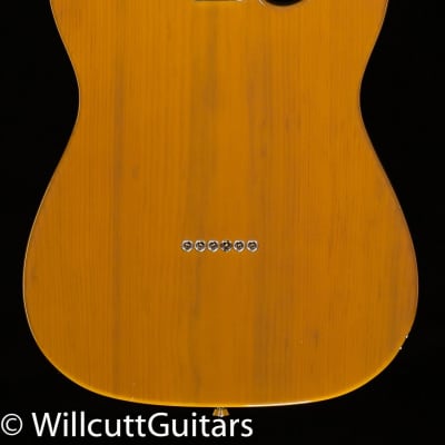 Fender American Professional II Telecaster Butterscotch Blonde Maple Fingerboard - US210054205-7.15 lbs image 4