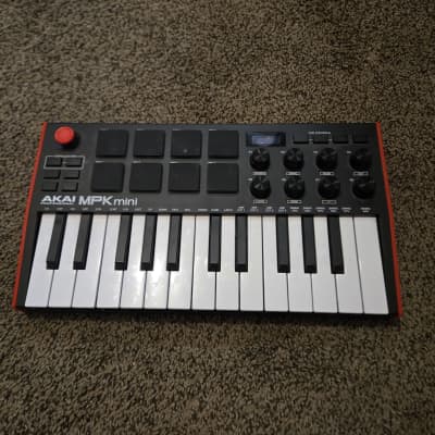 Akai MPK Mini MKIII 25-Key MIDI Controller 2020 - Present - Black