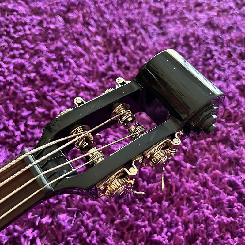 Bacchus Scroll Bass BEB-1 Teal Green Ampeg Copy | Reverb