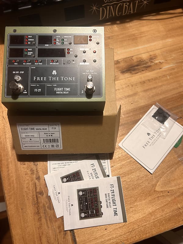 Free The Tone Flight Time Digital Delay FT-1Y | Reverb UK