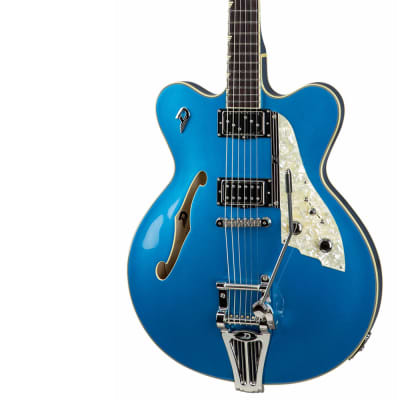 Electric Guitar DUESENBERG FULLERTON ELITE - Catalina Blue + Custom Line Case image 1