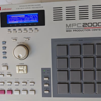 Akai MPC2000 MIDI Production Center w/ New screen, USB floppy drive emulator, buttons, pad sensor, slider, etc image 12