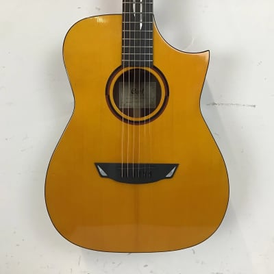 CORT Frank Gambale Series Adirondack Spruce/Blackwood Concert Cutaway with Electronics 2000s - Natural for sale